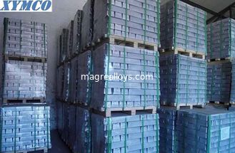 Chine Lingot Mg-5%La, Mg-10%La, Mg-15%La, Mg-20%La, Mg-25%La, lingot d'alliage de MG-La d'alliage principal de Magnésium-lanthane de Mg-30%La fournisseur