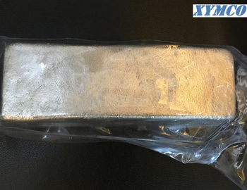 Lingot Mg-10%Ca, lingot de MG-CA de lingot d'alliage de Magnésium-calcium d'alliage principal de MG-CA de Mg-20%Ca